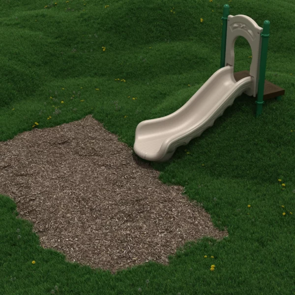 3 Foot Single Straight Embankment Slide