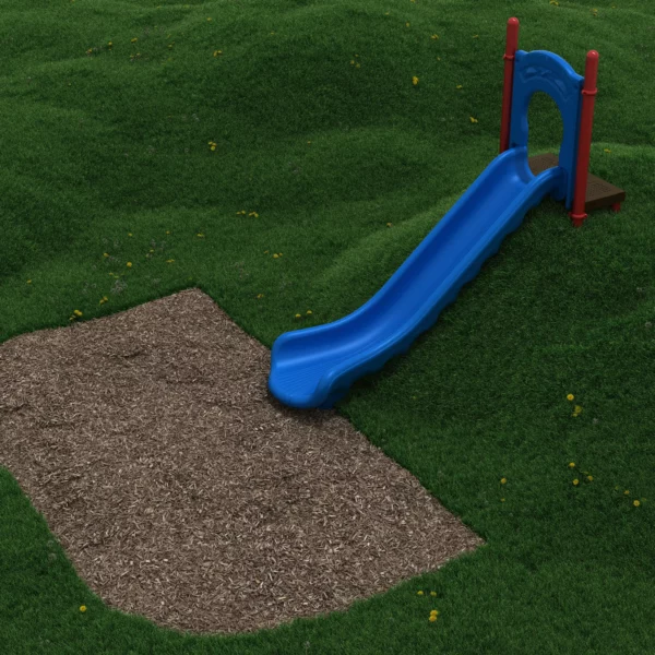 5 Foot Single Straight Embankment Slide