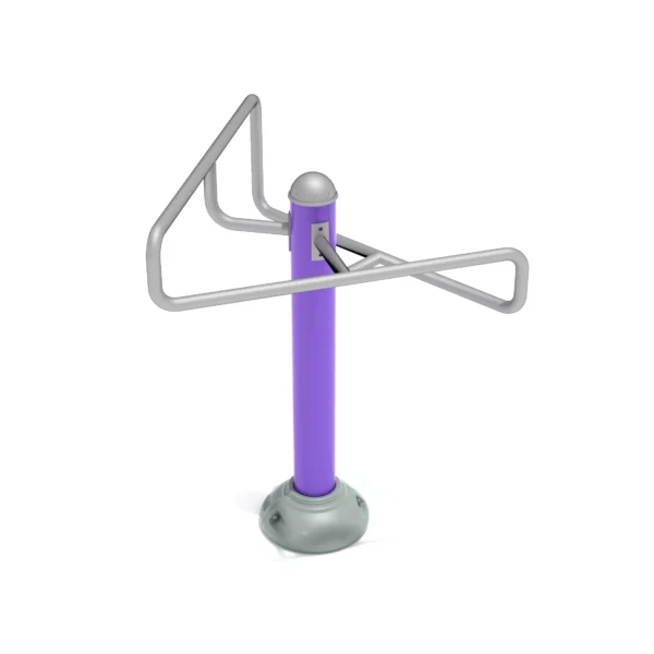 Double Station Stretching Post