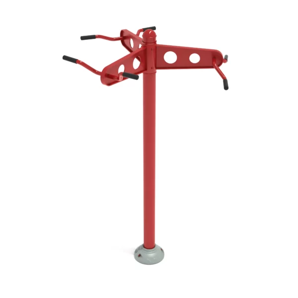 Triple Station Chin-Up Bars