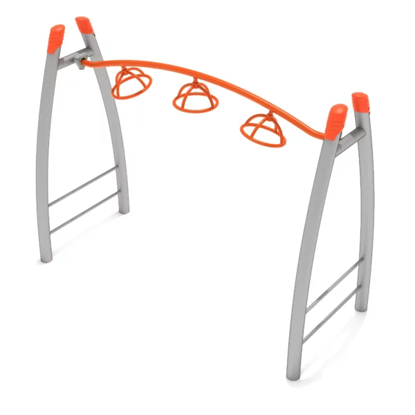 Curved Post 3-Wheel Overhead Spinner