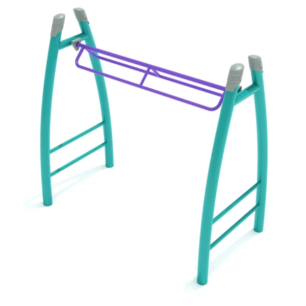 Curved Post Overhead Parallel Bar Climber