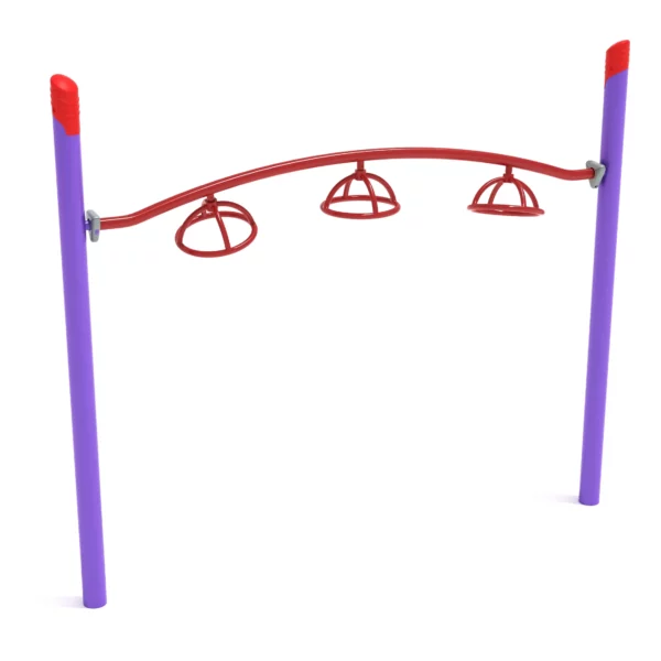 Single Post 3 Wheel Overhead Spinner