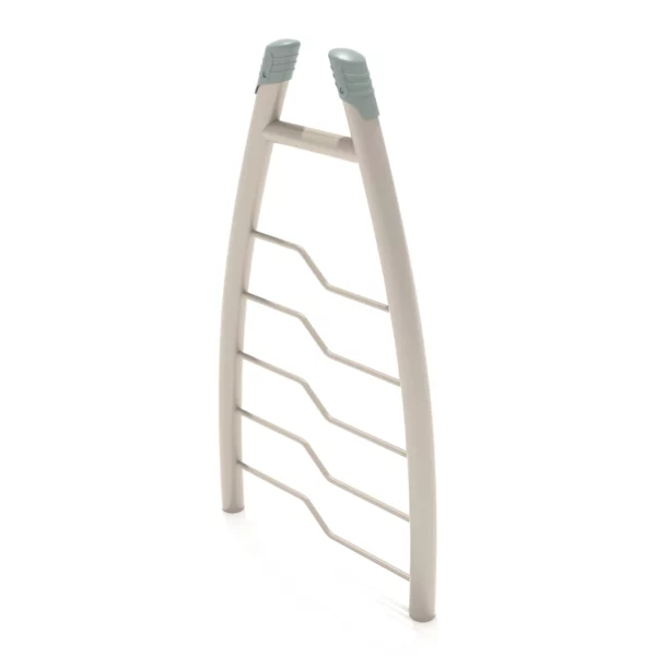 Curved Post Bent Rung Vertical Ladder